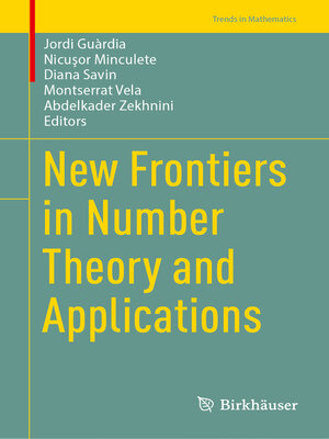 cover image of New Frontiers in Number Theory and Applications